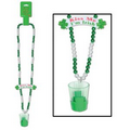 Beads With Shot Glass & Banner Bead